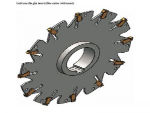 Lưỡi cưa đĩa gắn insert