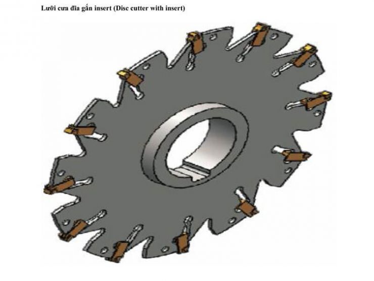 Dao phay đĩa gắn insert